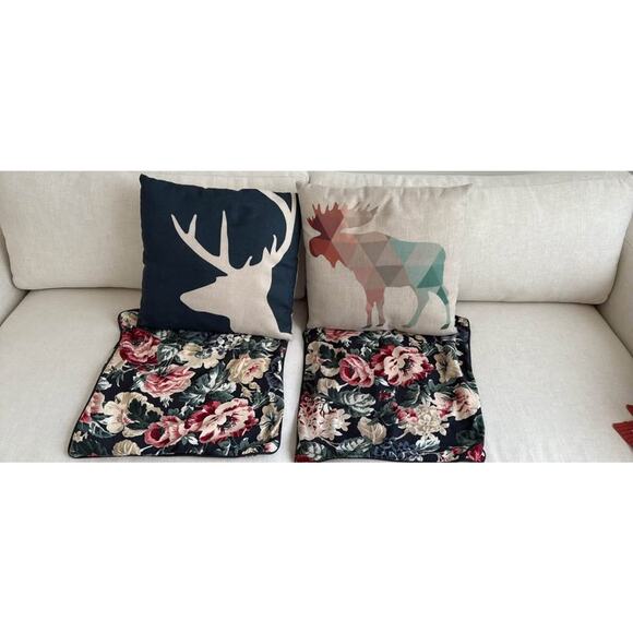 TWO Decorative & throw pillow, 2 types of covers included - Picture 5 of 5